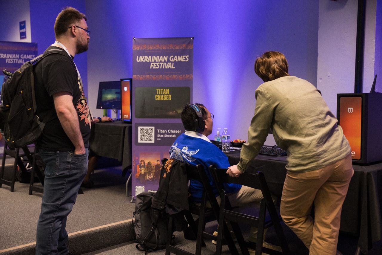 Photo from Ukrainian Games Festival in San Francisco 2026